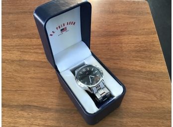 US Polo Association WATCH Like New With Box And Papers
