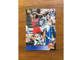 1992 93 Upper Deck Tp Rc SHAQUILLE O'Neal Orlando Magic Rookie Basketball Card