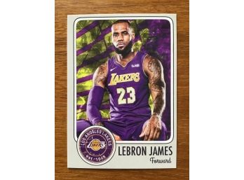 LEBRON JAMES Aceo Rp Los Angeles Lakers Basketball Card