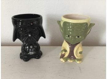 Yoda Star Wars Darth Vader Mug Goblet Planter
