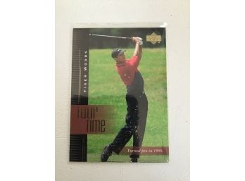 2001 Upper Deck Golf Tour Time Rookie Card