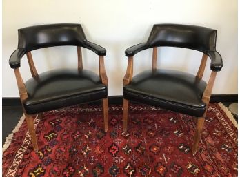 Mcm Accent Side Office CHAIR Pair By Alma