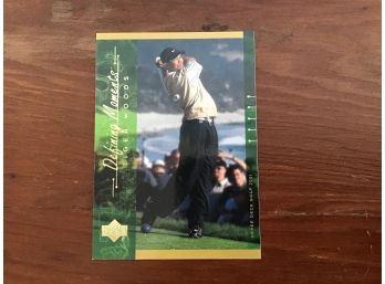 2001 Upperdeck Golf Tiger Woods Rookie Defining Moments