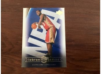 2003-04 Ud NBA Lebron James Rookie Card