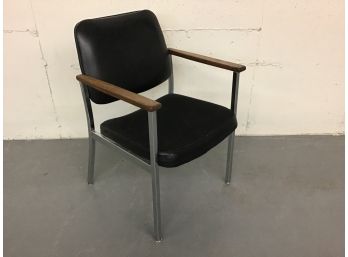 1974 Superior Chaircraft CHAIR Chrome Walnut MidCentury