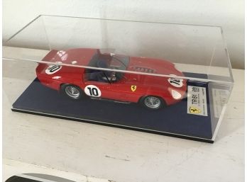 Ferrari Model Car In Display Case
