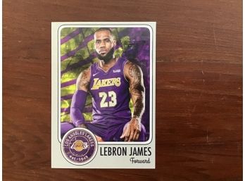 Lebron James Aceo Rp Los Angeles Lakers Card