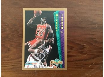 1992 Fleer Michael Air Jordan Card