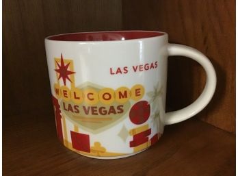 Las Vegas 2013 Starbucks You Are Here Collection Cup Coffee Mug