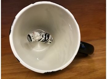 Black White Zebra Coffee Cup Mug From World Market