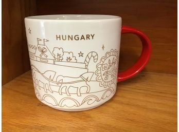 Hungary 2018 Starbucks You Are Here Collection Cup Coffee Mug