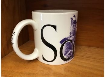 Scotland 2002 City Collector Series Starbucks Cup Coffee Mug