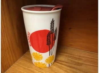 Kansas Starbucks Coffee Company Cup Coffee To Go With Lid Mug 12 Oz