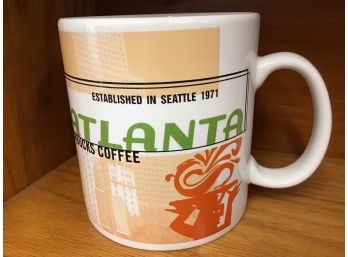 Atlanta 1999 City Collector Series Starbucks Cup Coffee Mug