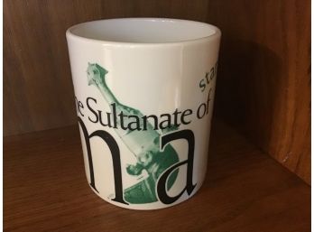 The Sultanate Of Oman 2002 City Collector Series Starbucks Cup Coffee Mug