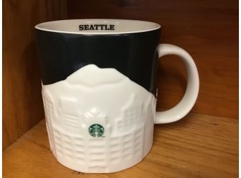 Unique Black And White Seattle 2012 Starbucks Collector Series Coffee Company Cup Coffee Mug