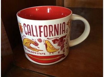 California 2018 Starbucks Been There Series Coffee Cup Mug