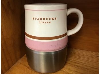 Metal Bottom 2006 Starbucks Coffee Company Cup Coffee Mug