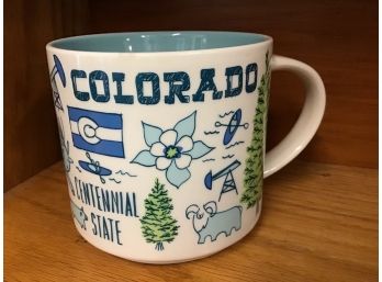Colorado 2019 Starbucks Been There Series Coffee Cup Mug