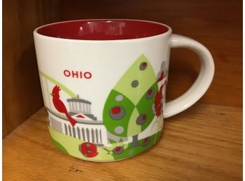 Ohio 2013 Starbucks Collection You Are Here Series Coffee Cup Mug
