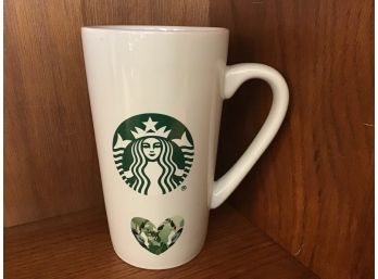 Classic Starbucks Company Logo Heart White 2020 Cup Coffee Mug 16 Oz
