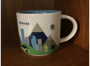 Denver 2014 Starbucks You Are Here Collection Cup Coffee Mug