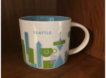 Seattle 2017 Starbucks You Are Here Collection Cup Coffee Mug B