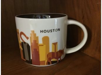 Houston 2015 Starbucks You Are Here Collection Cup Coffee Mug