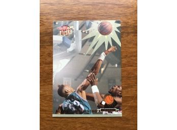 1992 Fleer Ultra Rejector Rc ALONZO MOURNING Georgetown Hoyas Rookie Basketball Card