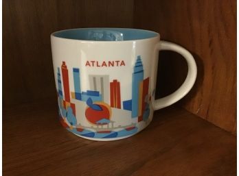 Atlanta 2015 Starbucks You Are Here Collection Cup Coffee Mug