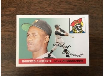 Rotw Card Shop Promotion ROBERTO CLEMENTE Rookie Baseball Card