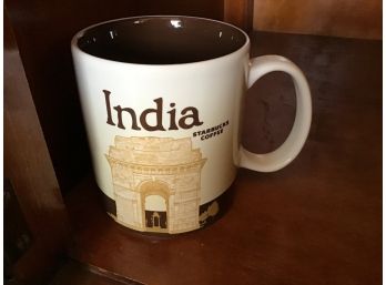India 2013 Starbucks Collector Series Cup Coffee Mug