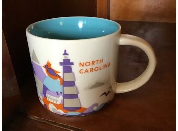 North Carolina 2017 Starbucks You Are Here Collection Cup Coffee Mug B