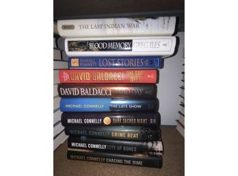 LOT OF 10 BOOKS INCLUDING OXFORD AND MICHAEL CONNELLY