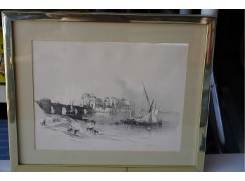 DAVID ROBERTS LITHOGRAPHS, SIGNED,  17X20 INCHES