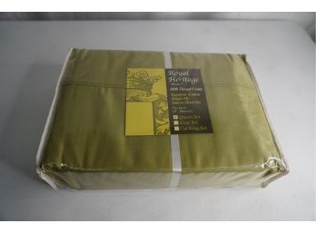 HIGH END NIB NEW ROYAL HERITAGE QUEEN SET 1000 THREAD COUNT
