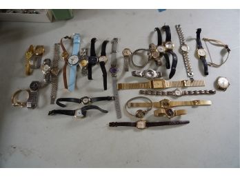 MASSIVE LOT OF WATCHES