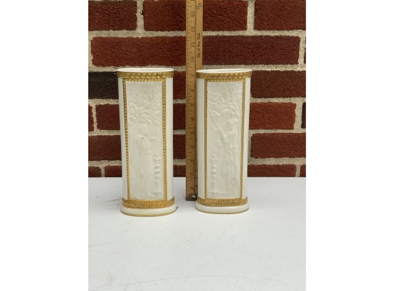 MADE IN ITALY PORCELAIN VASES
