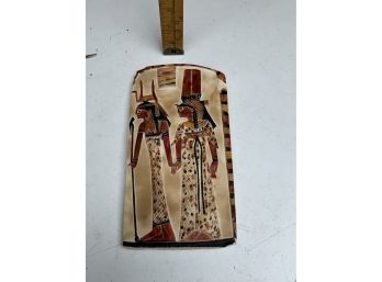 EGYPTIAN CLAY ART 9 INCH