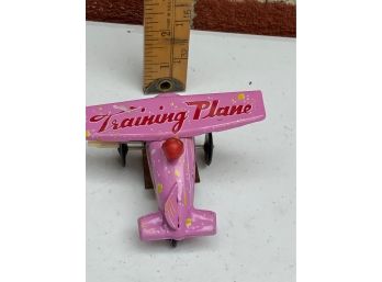VINTAGE TRAINING PLANE, MADE IN CHINA, CHECK PHOTOS