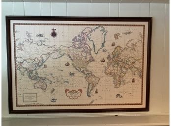RAND MCNALLY WORLD MAP  37X55