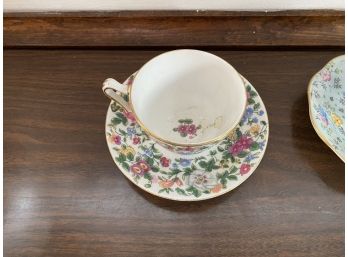 FOLEY CHINA TEACUP AND PLATE