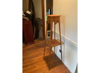WOOD PLANT STAND, 49IN HEIGHT