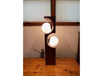MID-CENTURY LAMP,  37IN HEIGHT