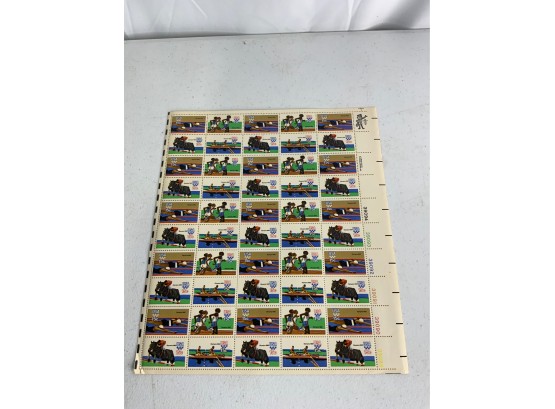 OLYMPICS 1980 STAMPS, USA 15CENTS