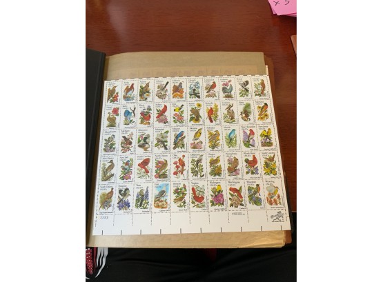 US STATES BIRDS STAMPS, US 20CENTS