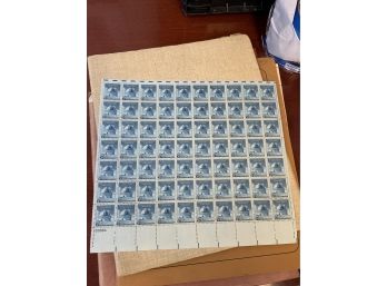 SHEET OF PALOMAR MOUNTAIN OBSERVATORY STAMPS, 3cents