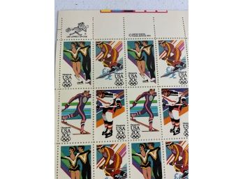 OLYMPICS 84 STAMPS, USA 20 CENTS