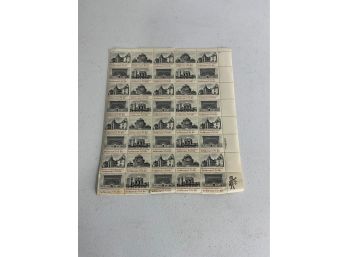 ARCHITECTURE STAMPS, USA 18CENTS