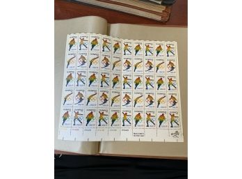 LOT OF 1976 U.S. OLYMPIC STAMPS